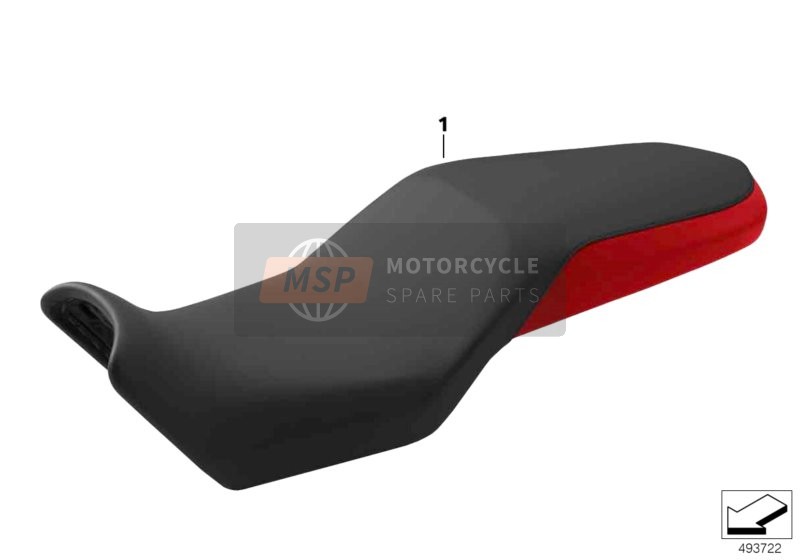 BMW F 850 GS Adve. (0K01, 0K03) 2019 Asiento de banco de perfil bajo para un 2019 BMW F 850 GS Adve. (0K01, 0K03)