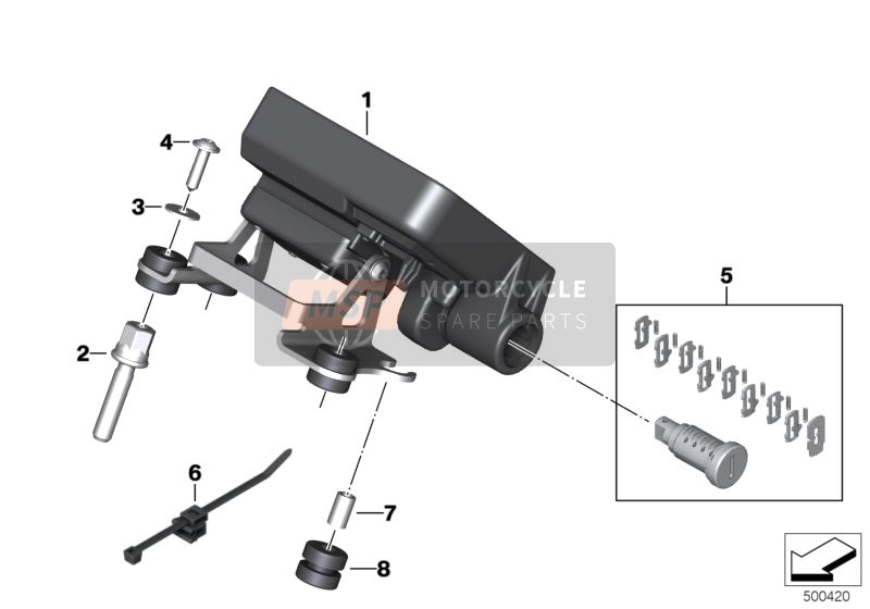 BMW F 900 R (0K11, 0K13) 2019 GPS preparations for a 2019 BMW F 900 R (0K11, 0K13)