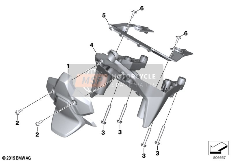 46638406349, Afdekking Frontdrager, BMW, 0