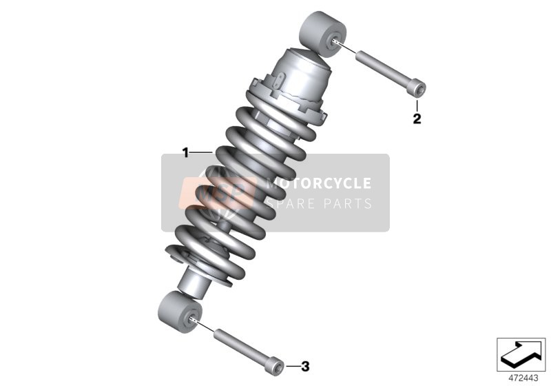 33548563009, Spring Strut, BMW, 0