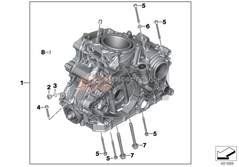 ENGINE HOUSING MOUNTING PARTS