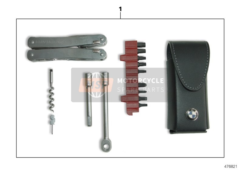 BMW G 450 X (0145) 2010 MULTIFUNCTION TOOL for a 2010 BMW G 450 X (0145)