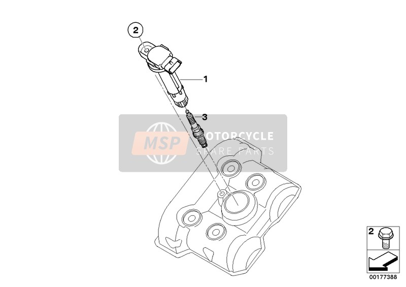 BMW G 450 X (0145) 2008 Ontbrandingssysteem voor een 2008 BMW G 450 X (0145)