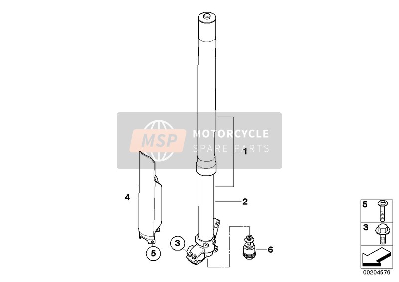 Telescope-fork