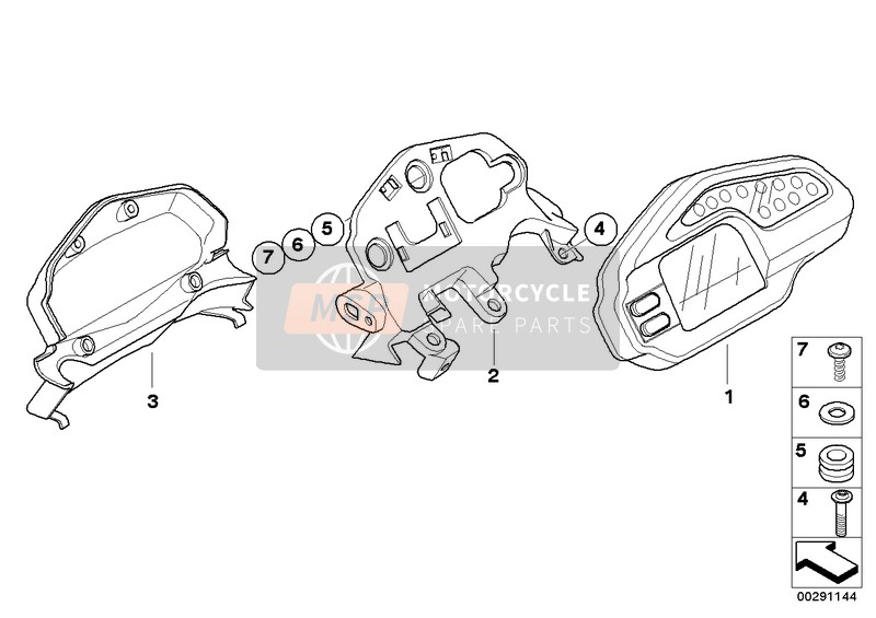 62117696857, Combinazione Strumenti, BMW, 0