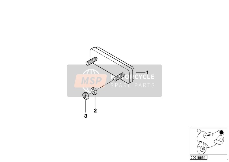 BMW G 650 Xchallenge (0165,0195) 2006 Reflecteur pour un 2006 BMW G 650 Xchallenge (0165,0195)