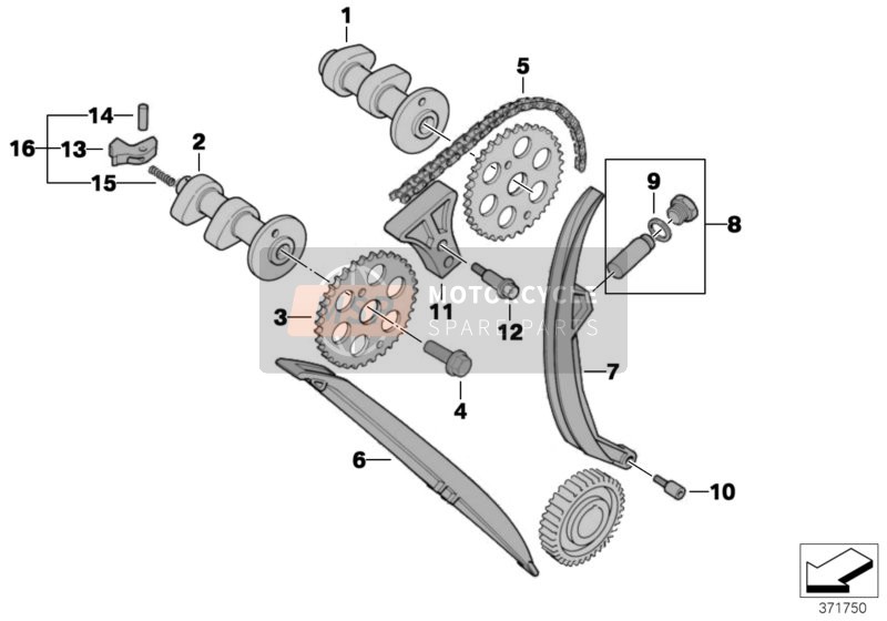 TIMING GEAR - CAM SHAFT/CHAIN DRIVE