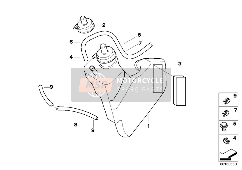 BMW G 650 Xcountry 07 (0164,0194) 2006 Radiateur 2 voor een 2006 BMW G 650 Xcountry 07 (0164,0194)