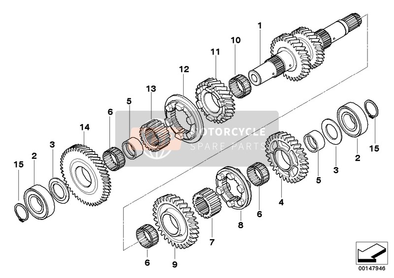 23317681372, Rondelle Entretoise, BMW, 0