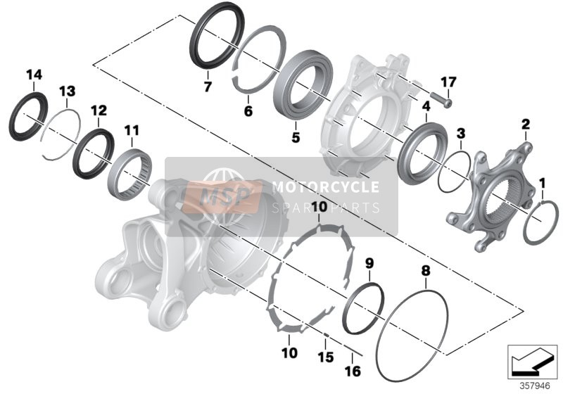 33117674872, Assembly Ring, BMW, 0