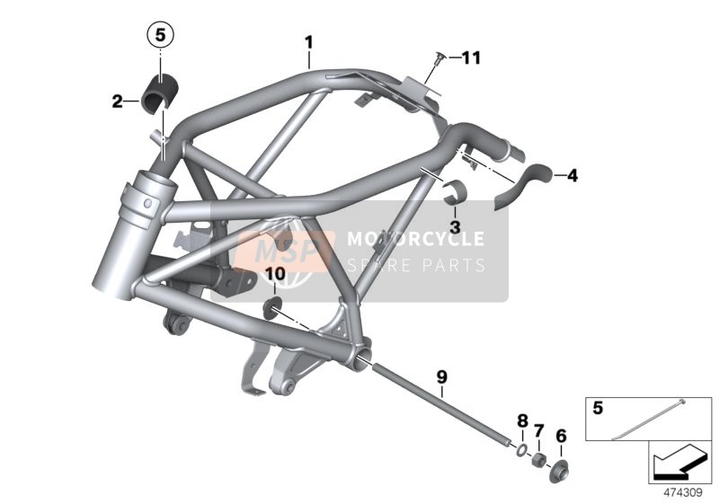 46517691014, Bolzen Mit Mutter, BMW, 1