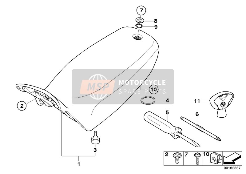 Bench Seat and Mounting Parts 2