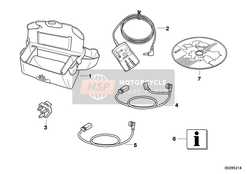 01297687694, Instr. Mont., Alimentation Tension, Navi, BMW, 0