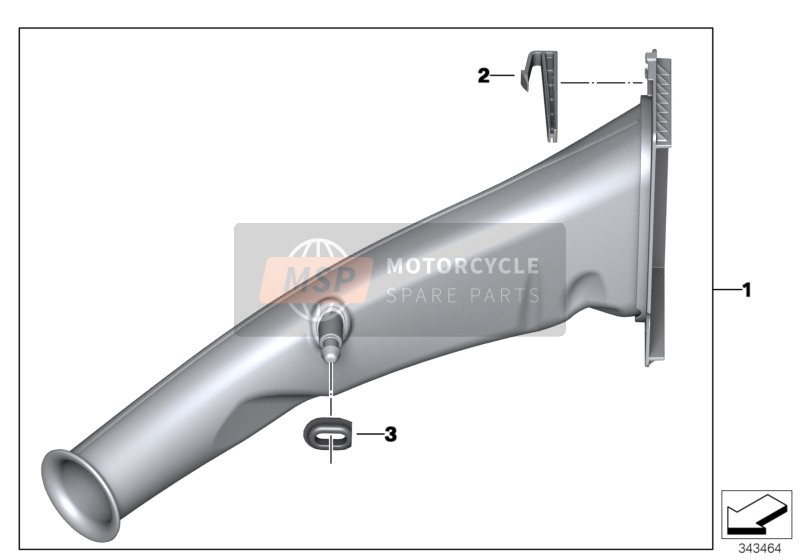 BMW HP 2 Megamoto (0310,0320) 2006 INTAKE MANIFOLD for a 2006 BMW HP 2 Megamoto (0310,0320)