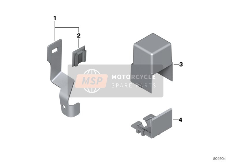 BMW HP 2 Sport (0458, 0468) 2010 Modulo relè per un 2010 BMW HP 2 Sport (0458, 0468)