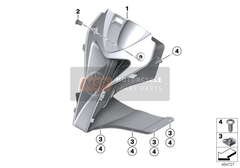 BMW HP 4 (0D01, 0D11) 2012 Sistema de inducción para un 2012 BMW HP 4 (0D01, 0D11)