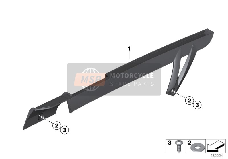 71607714596, Hp Carbon Kettenschutz, BMW, 1