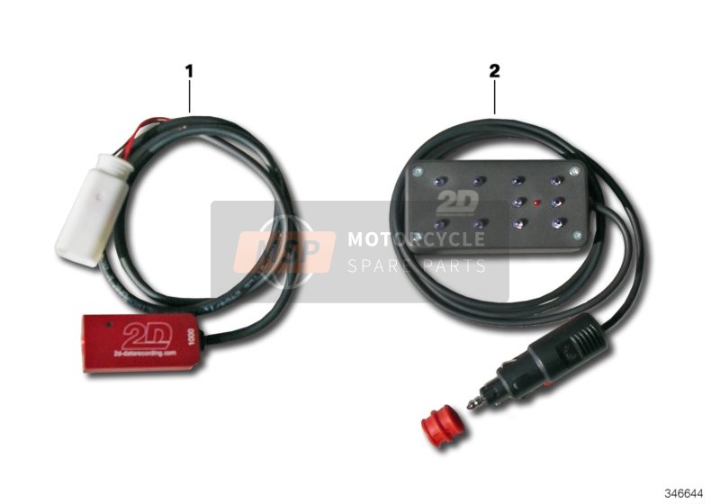 BMW HP 4 (0D01, 0D11) 2012 HP INFRARED TRANSMITTER, RECEIVER for a 2012 BMW HP 4 (0D01, 0D11)