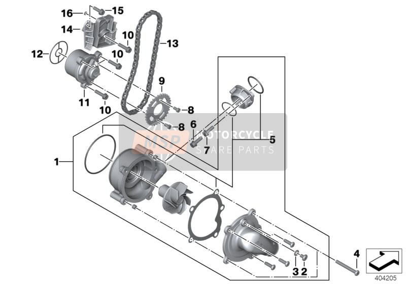 Water/Oil Pump