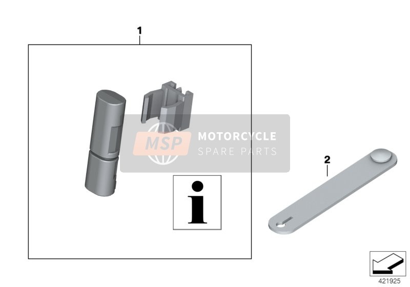 BMW HP 4 (0D01, 0D11) 2012 CODING PLUG for a 2012 BMW HP 4 (0D01, 0D11)