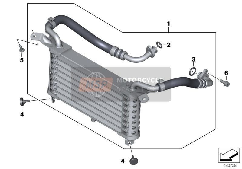 17218545633, Radiatore Dell'Olio, BMW, 0