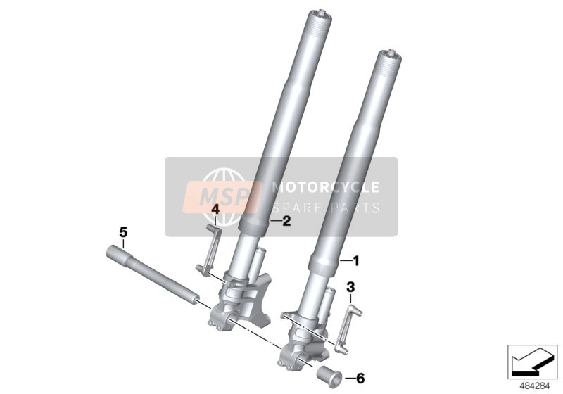 Telescopic forks, Telelever