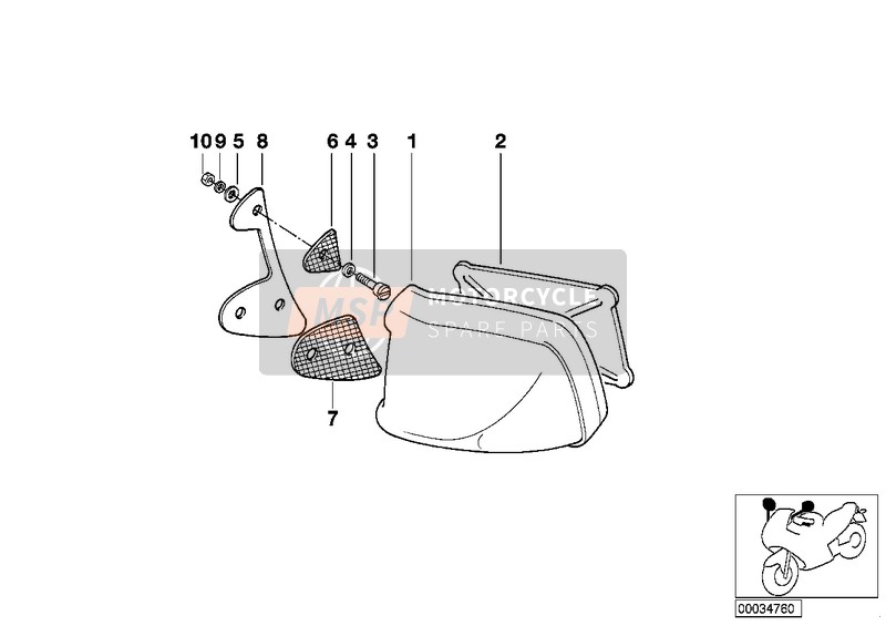 46632303359, Bevestigingsplaat Links, BMW, 1