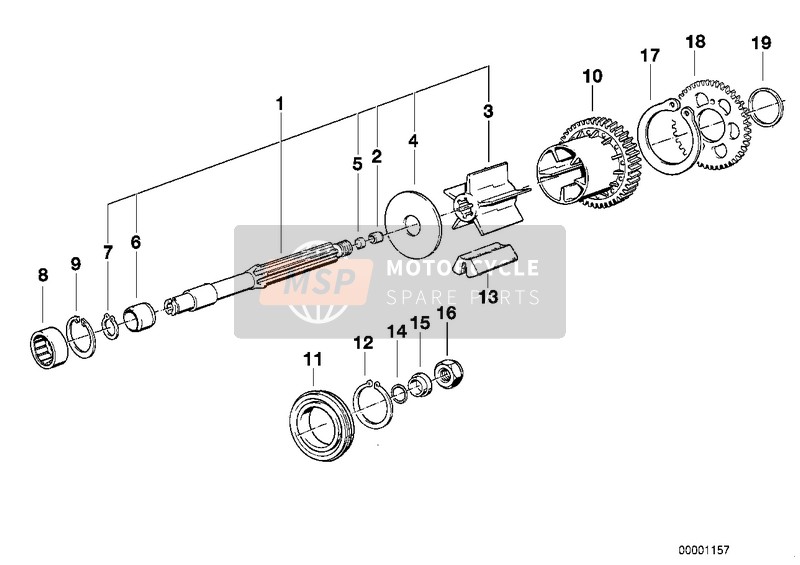 OUTPUT SHAFT 1