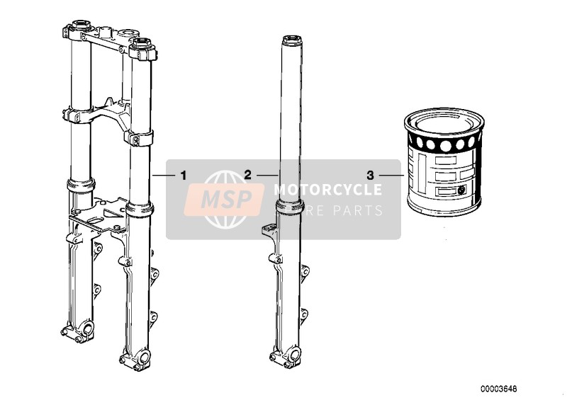 Telescopische Vork