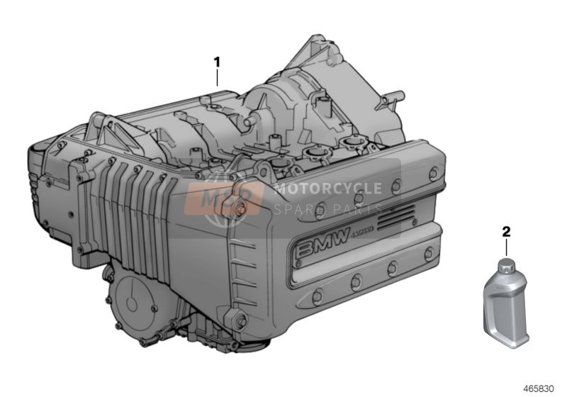 BMW K 1200 GT 01 (0548,0558) 2004 Moteur 2 pour un 2004 BMW K 1200 GT 01 (0548,0558)