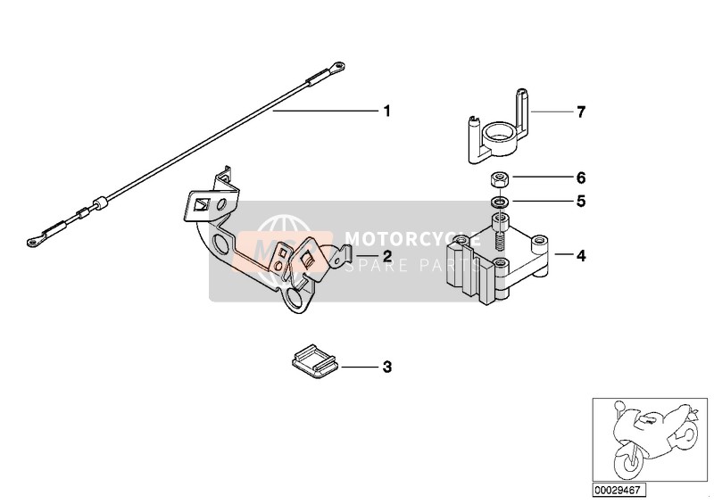 Starter Cable with Mount