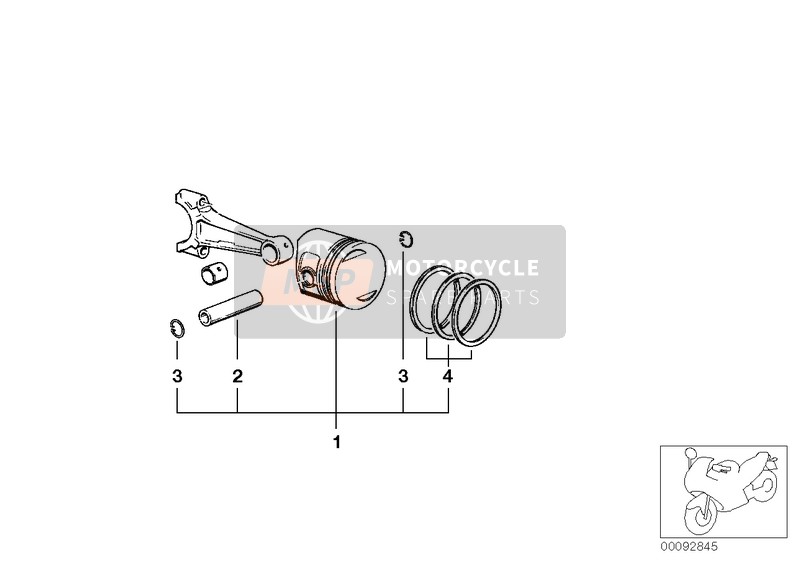 11251465309, Pistón, BMW, 0