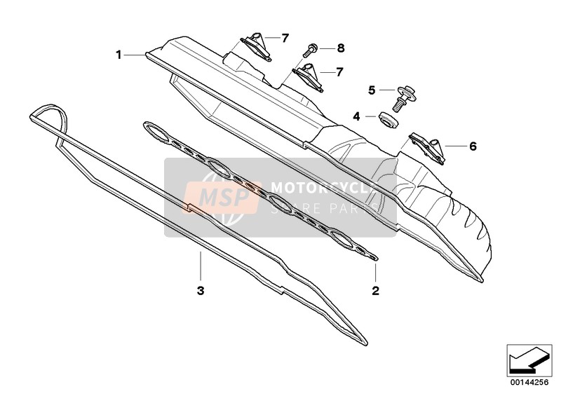 CYLINDER HEAD COVER/MOUNTING PARTS