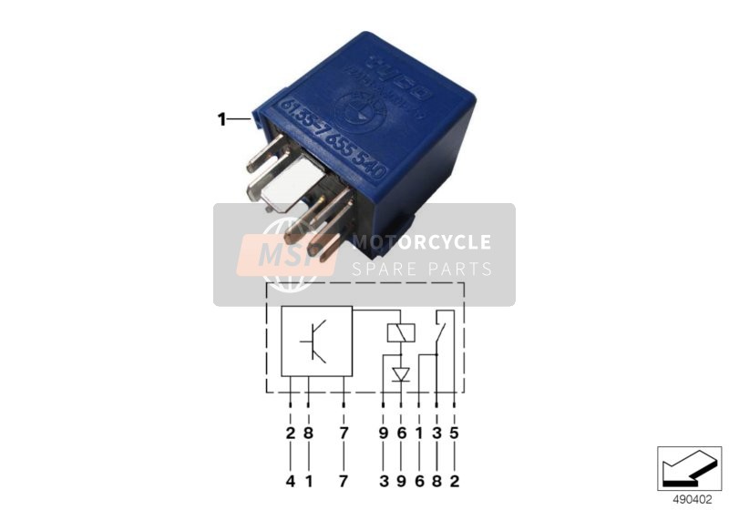 Modulo motorino d'avviamento