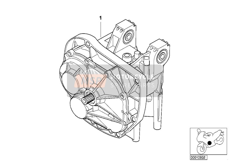 BMW K 1200 RS 97 (0544,0554) 1997 Transmisión manual para un 1997 BMW K 1200 RS 97 (0544,0554)