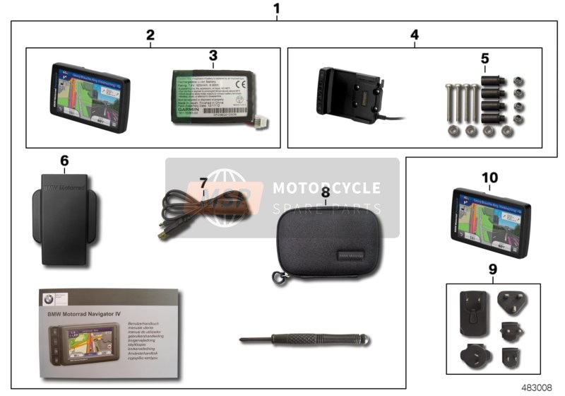 Navigator VI con Mount Cradle