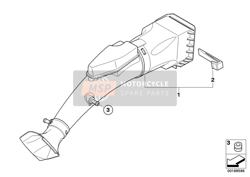 BMW K 1300 GT (0538,0539) 2007 INTAKE MANIFOLD for a 2007 BMW K 1300 GT (0538,0539)