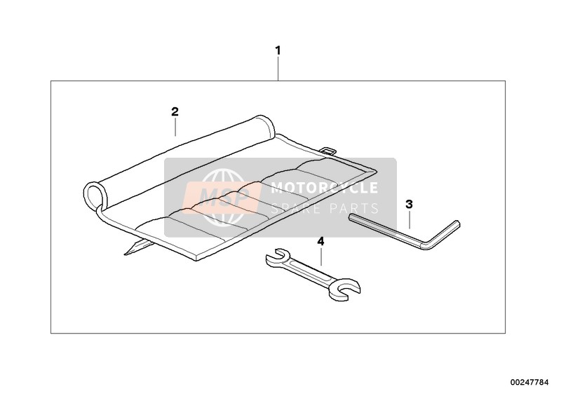 Car tool, supplementary kit