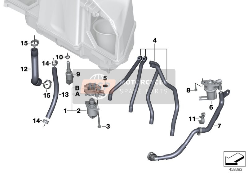 BMW K 1300 S (0508,0509) 2012 Idle control system for a 2012 BMW K 1300 S (0508,0509)