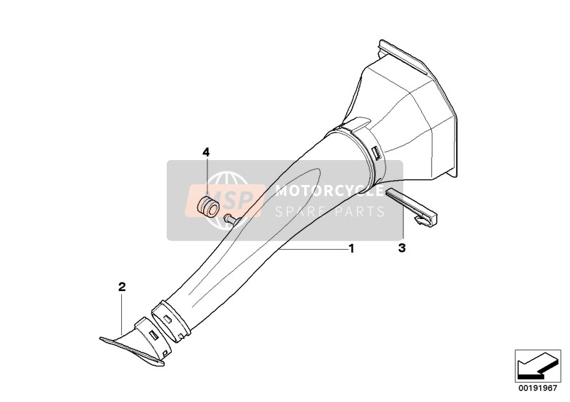 BMW K 1300 S (0508,0509) 2015 INTAKE MANIFOLD for a 2015 BMW K 1300 S (0508,0509)