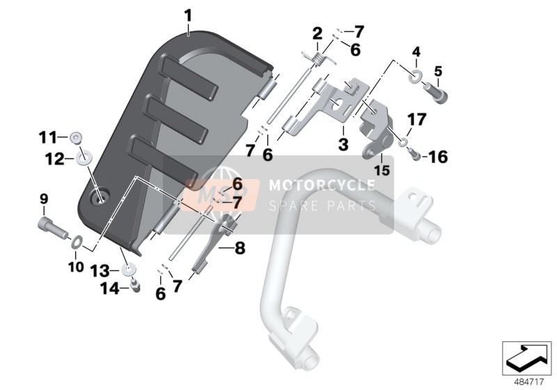 77148356851, Pedana Anteriore Sinistra, BMW, 1