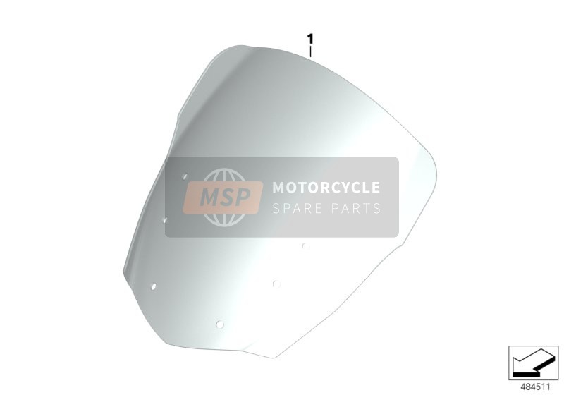 46638551711, Windschild, BMW, 0