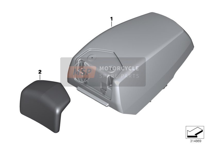 BMW K 1600 GT (0601,0611) 2015 Funkgerätekasten für ein 2015 BMW K 1600 GT (0601,0611)