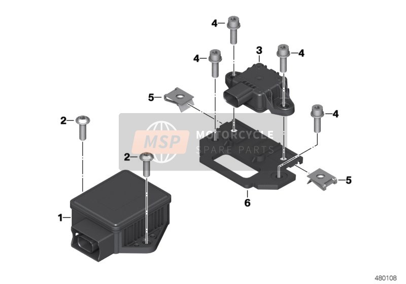 BMW K 1600 GT (0601,0611) 2015 Sensore velocità per un 2015 BMW K 1600 GT (0601,0611)