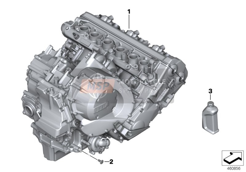 BMW K 1600 GT (0601,0611) 2012 Motor 2 para un 2012 BMW K 1600 GT (0601,0611)