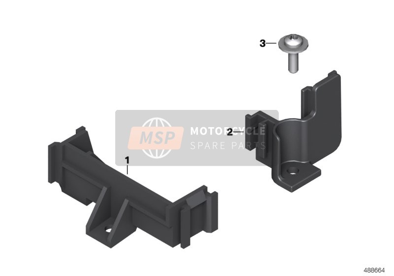 BMW K 1600 GTL (0602, 0612) 2013 Portafusibles para un 2013 BMW K 1600 GTL (0602, 0612)