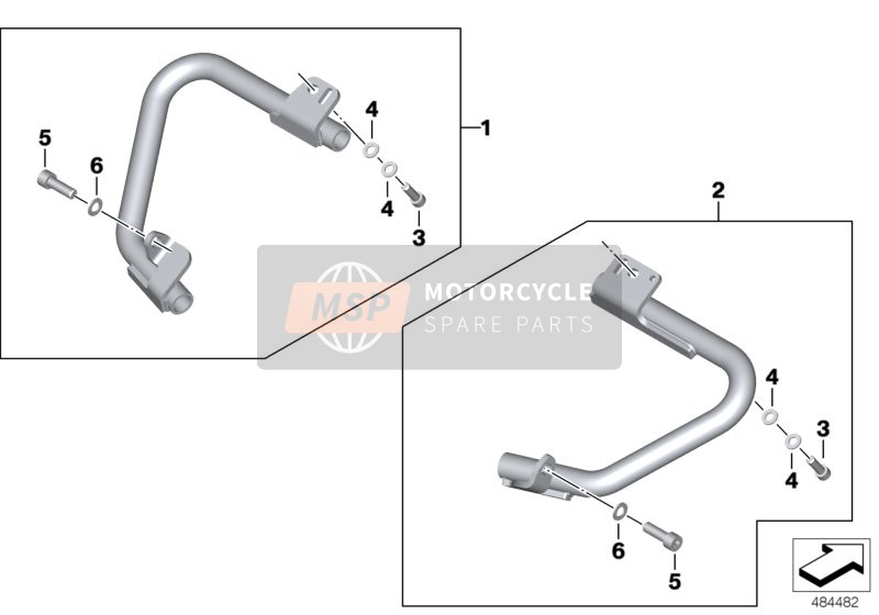 Arco di protezione di motore 2