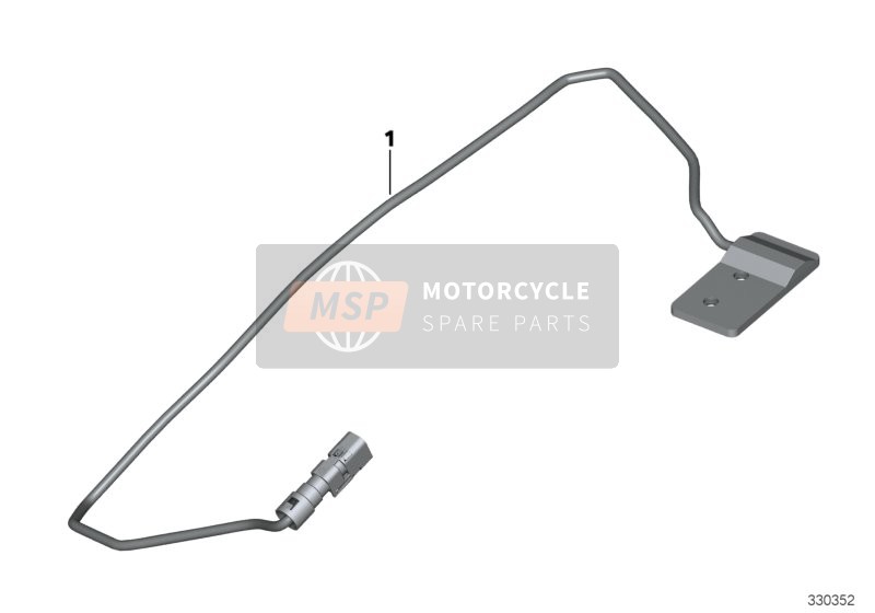 BMW K 1600 GTL Excl. (0603, 0613) 2013 BLUETOOTH ANTENNA for a 2013 BMW K 1600 GTL Excl. (0603, 0613)