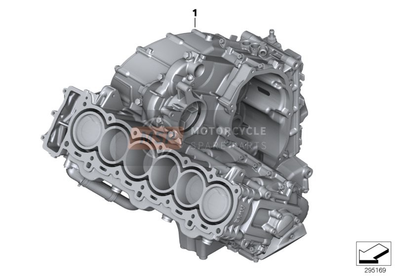 BMW K 1600 GTL Excl. (0603, 0613) 2015 SHORT ENGINE 2 for a 2015 BMW K 1600 GTL Excl. (0603, 0613)