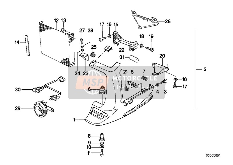 46631455195, Spoiler Ammannito Sinistra, BMW, 0